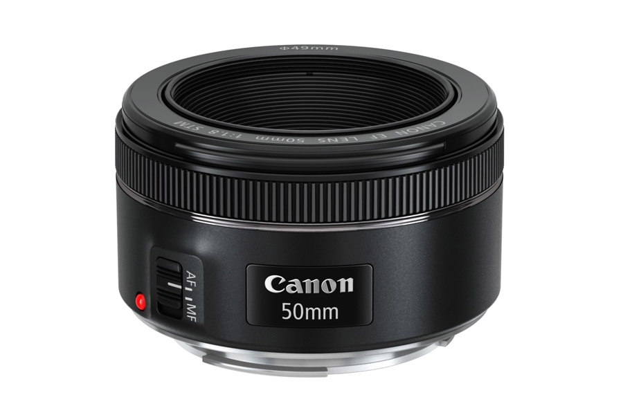 EF 50mm f1.8 STM_Slant_without_cap_
